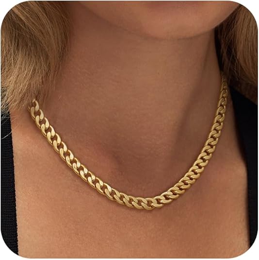Cavaro™ | Gold Chunky Cuban Link Necklace