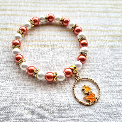 Fall Leaves Charm Bracelet
